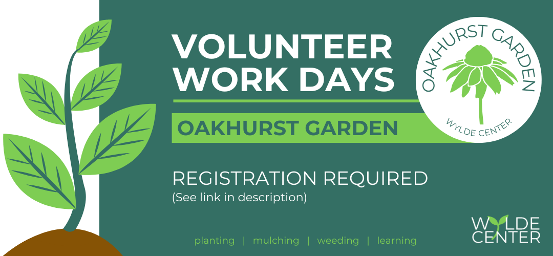 Volunteer Work Days Oakhurst Garden Registration Required (See link in description)