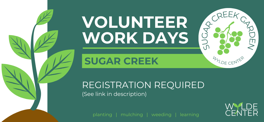 Volunteer Work days Sugar Creek Registration Required (See link in description)